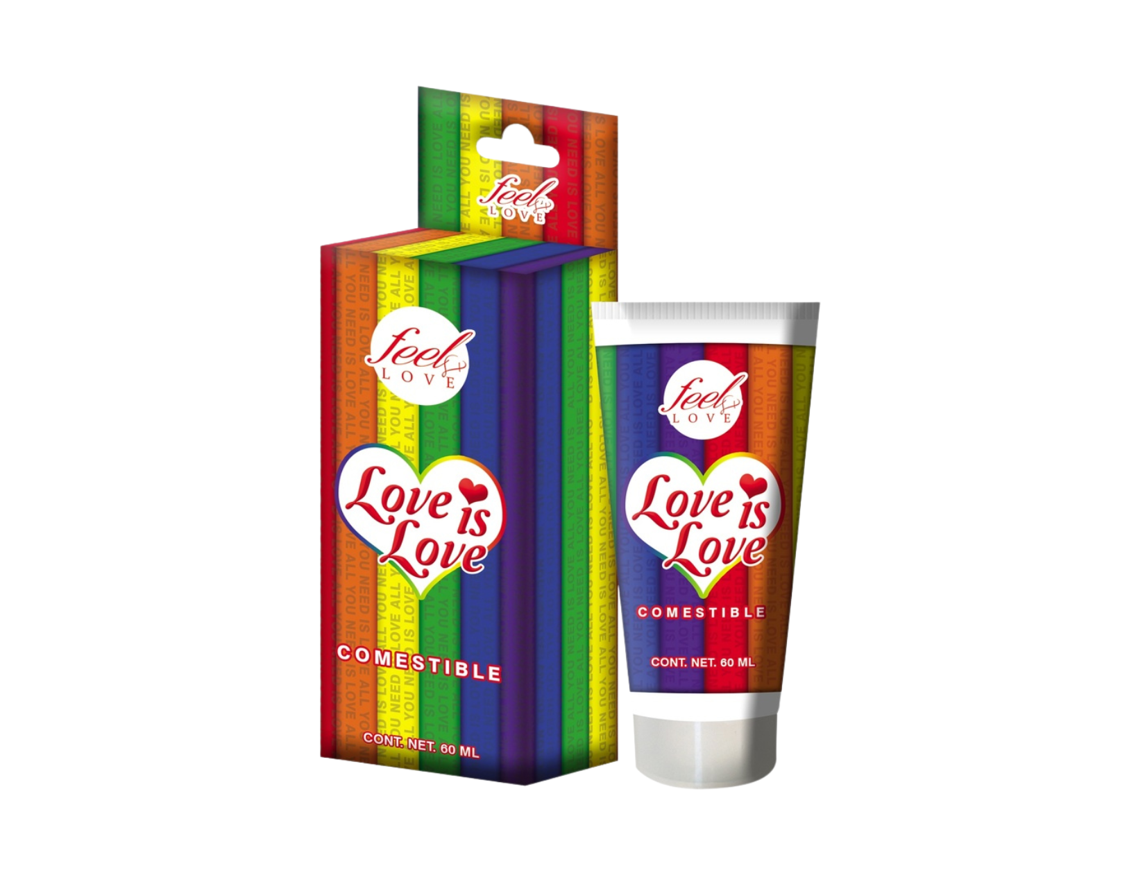 Feel Love “Love is Love” – Lubricante 60 ml